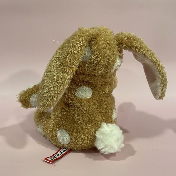 2015 Douglas Velveteen Rabbit Plush Bunny Armand Eisen 7" Tan White Spots Toy - Picture 3 of 7